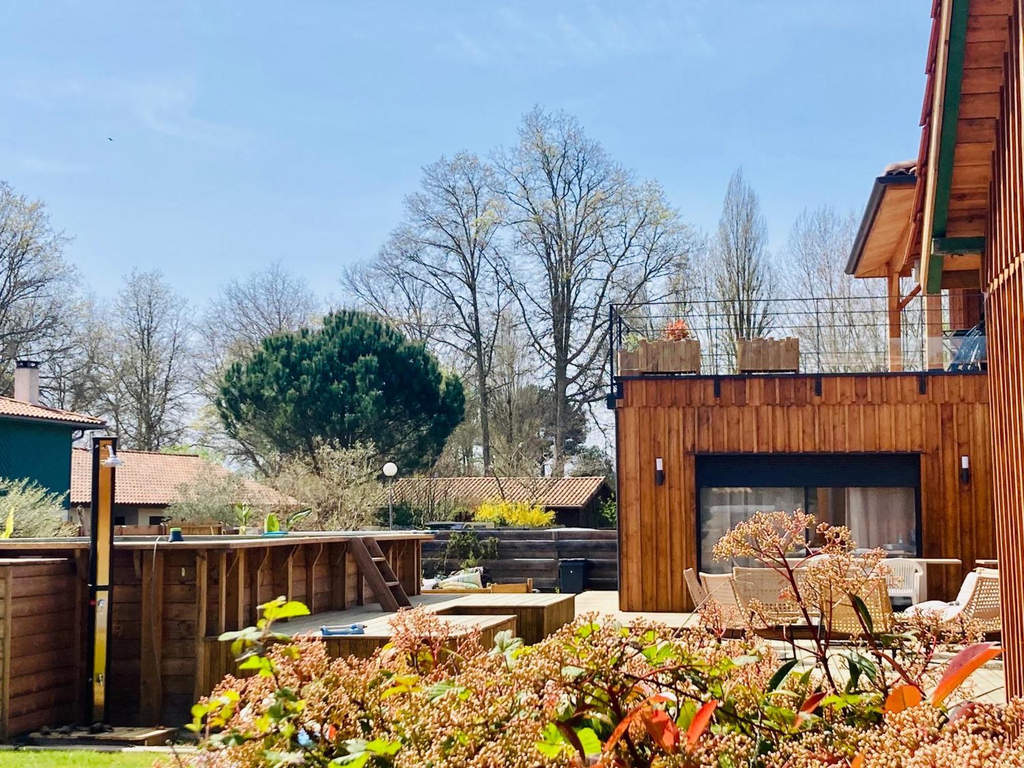 Villa Des Pavillons Du Lac Vielle-Saint-Girons Extérieur photo